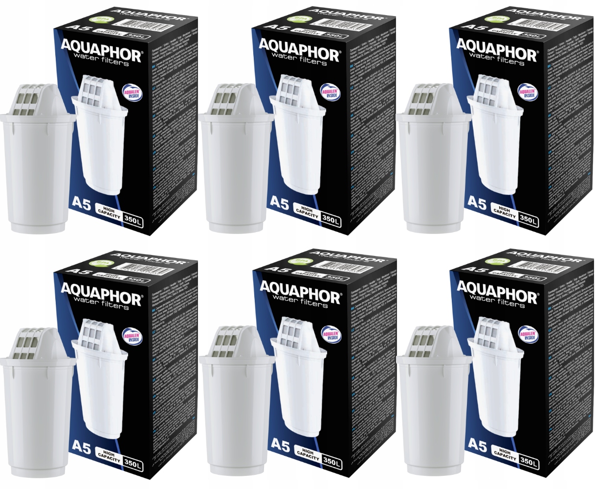 

6x Filtr do wody Aquaphor wkład filtrujący A5
