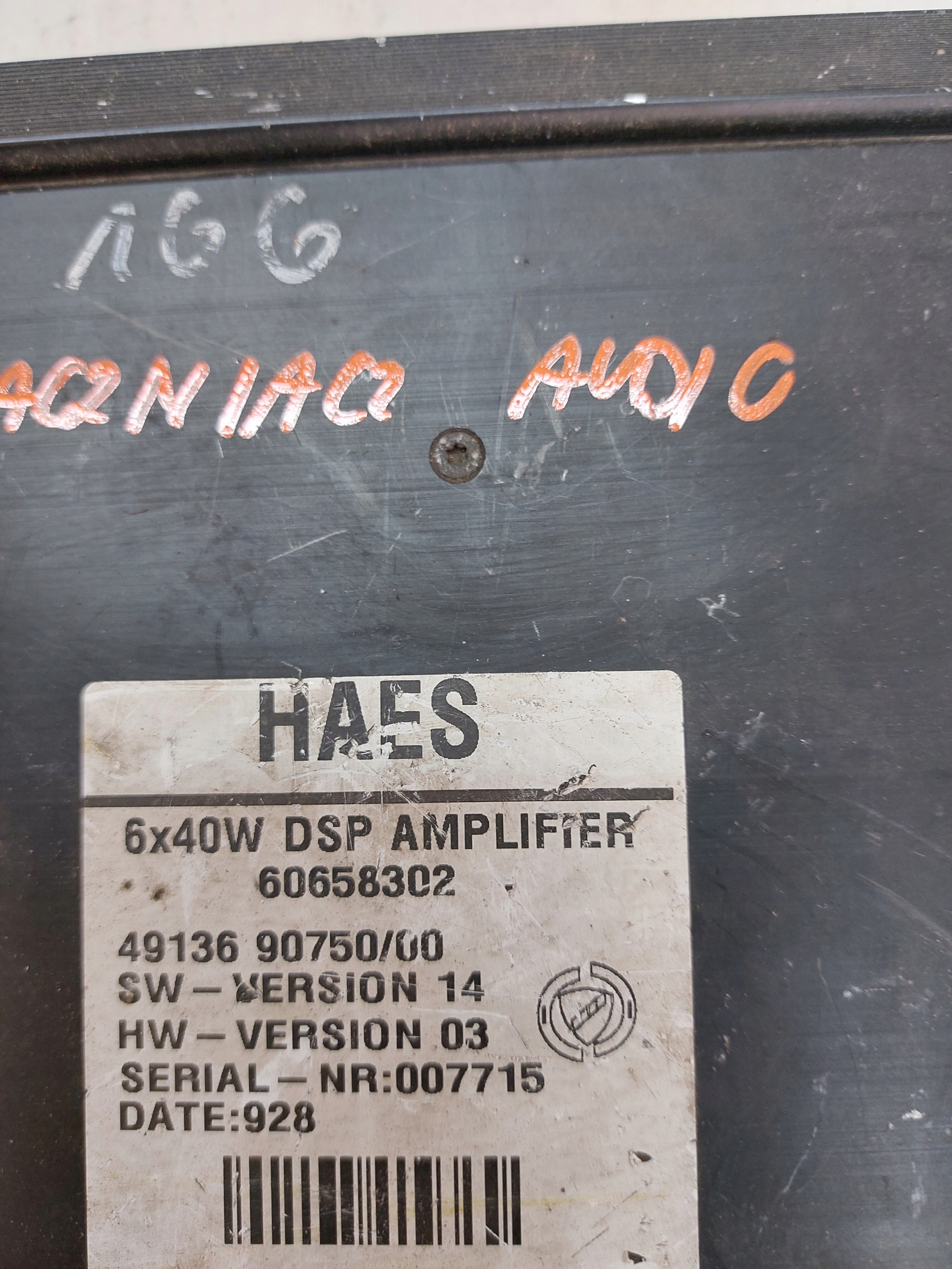 Verstärker SYSTEMU AUDIO HI-FI ALFA ROMEO 166