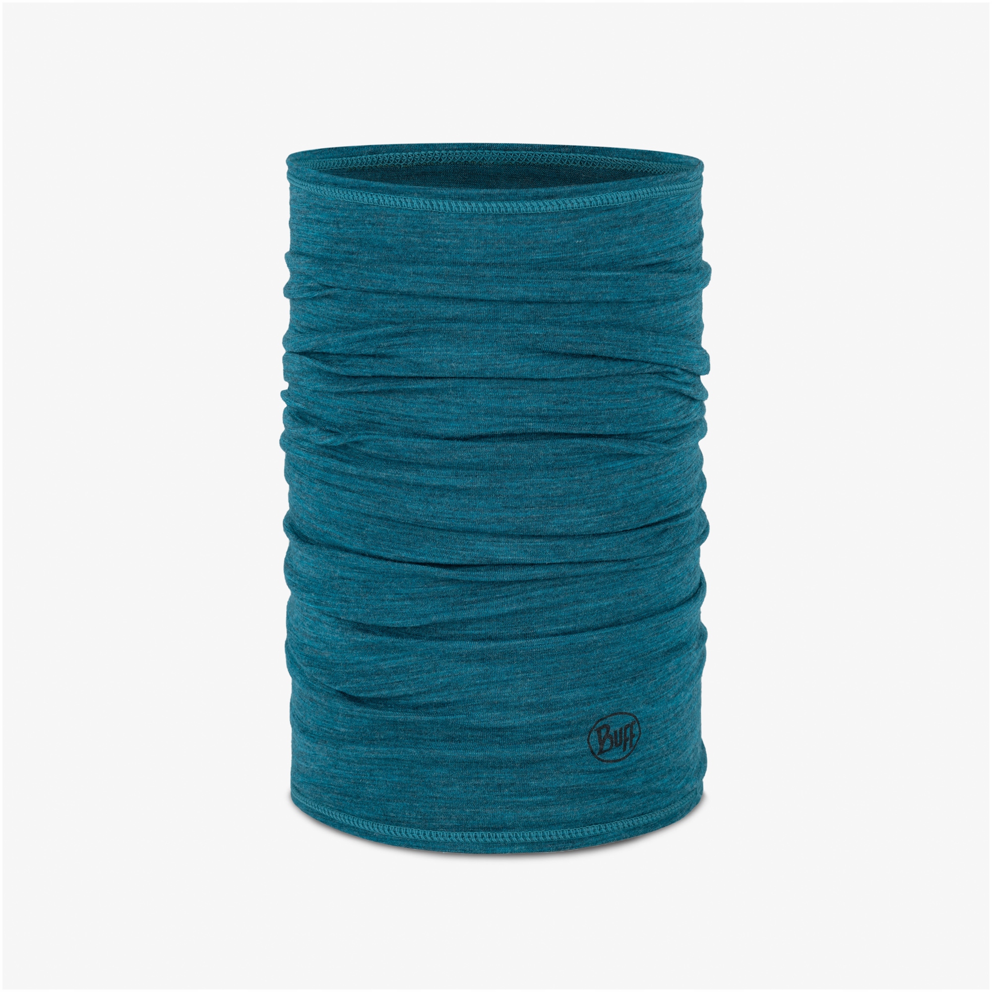 Bandana Buff Merino Lightweight Solid Solid Teal one size zielony Uni
