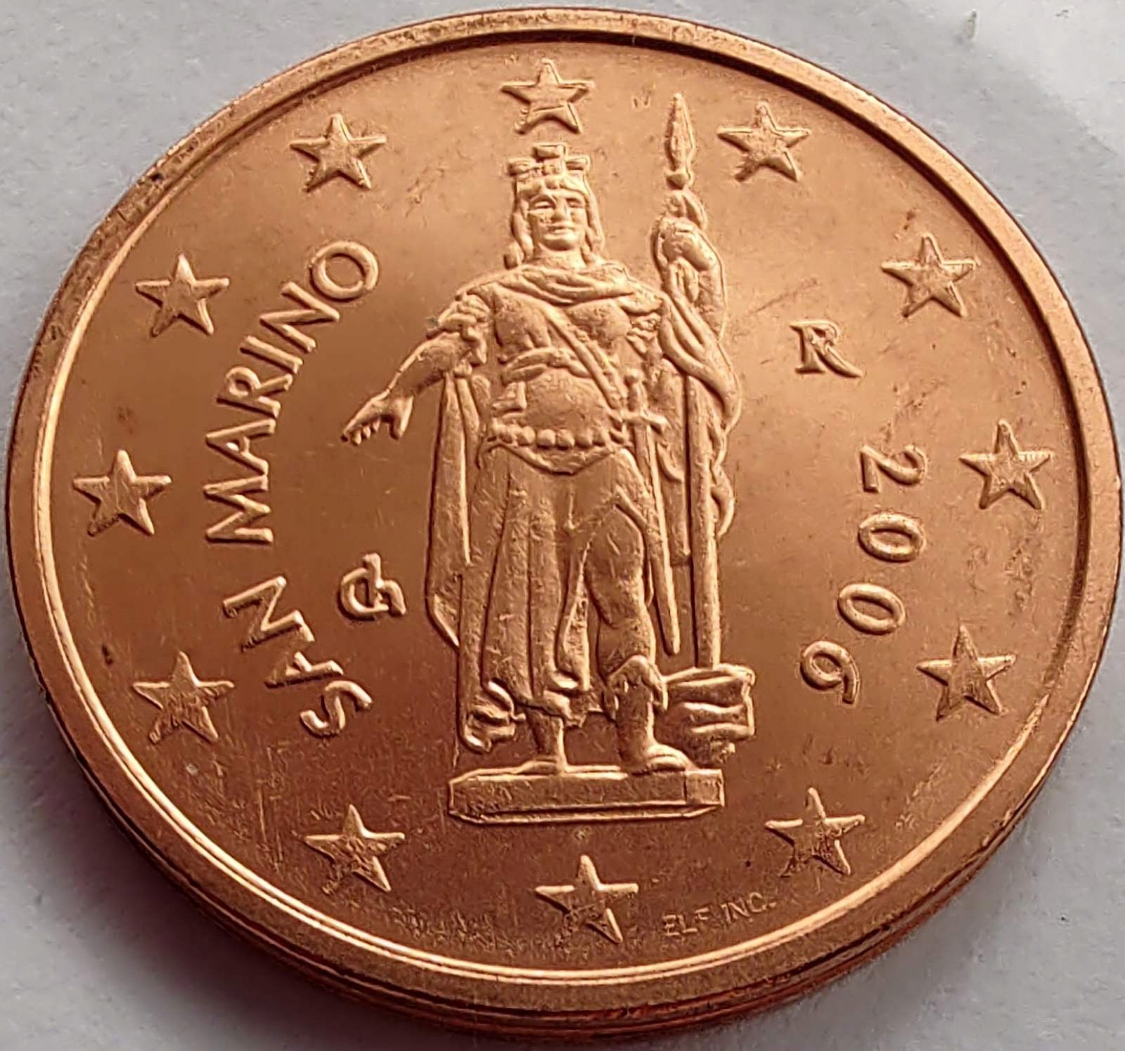 4201 - San Marino 2 eurocenty, 2006