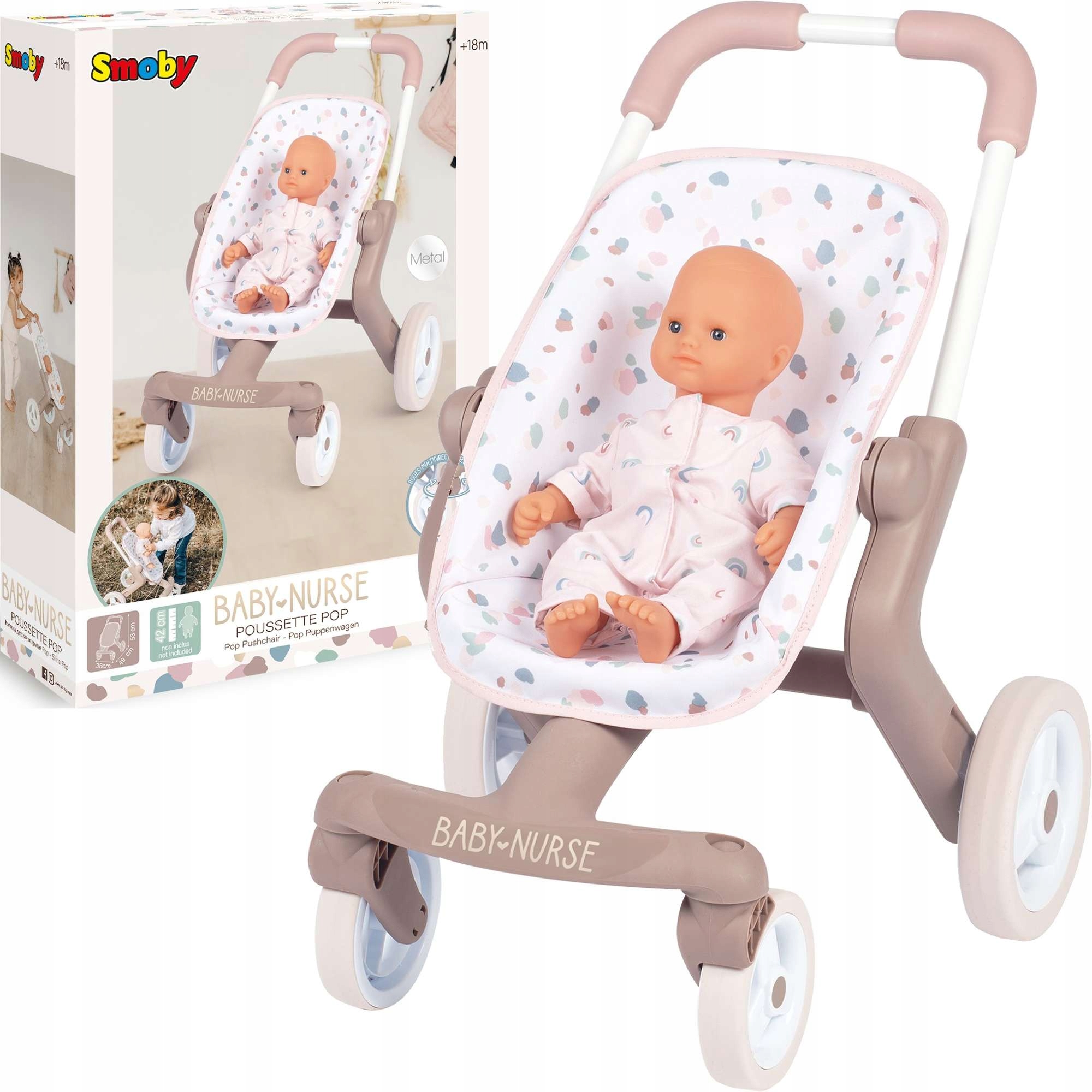 

Baby Nurse Mój Pierwszy Wózek Spacerówka Dla Lalek
