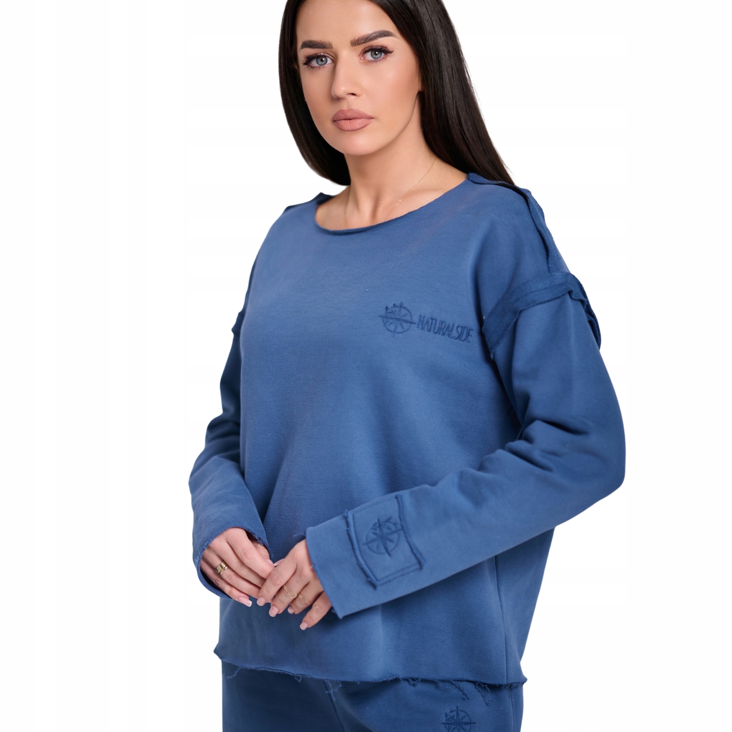 Dámská tepláková mikina s lodičkovým kompletem Premium indigo Xs/s