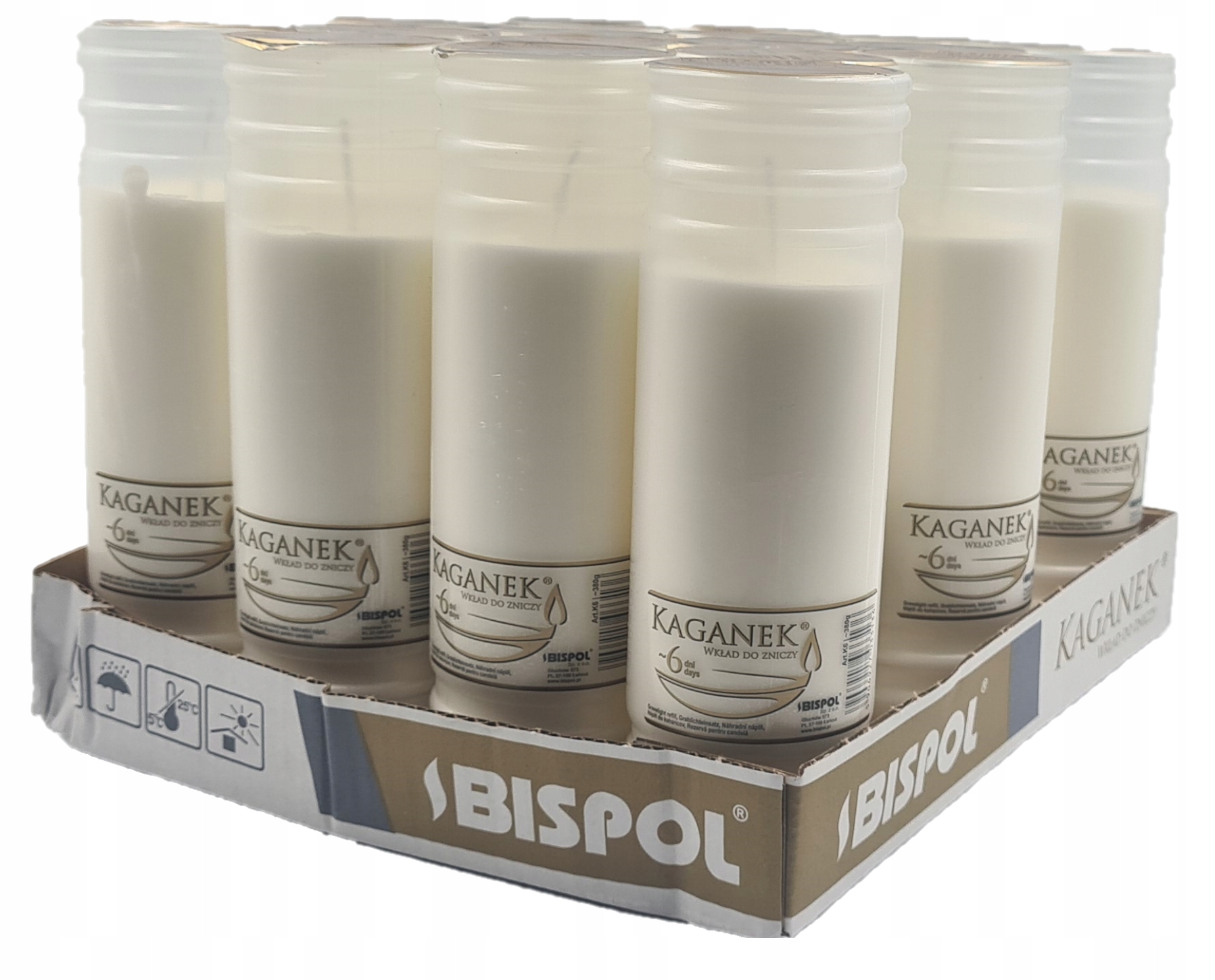 

Wkłady Do Zniczy Bispol Kaganek 6D (18szt)