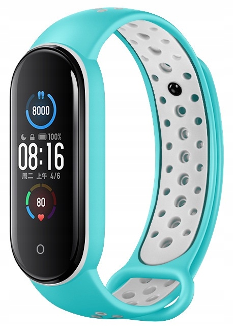 PASEK OPASKA BRANSOLETA do XIAOMI MI BAND 5/6/7 21 MEGA KOLORÓW