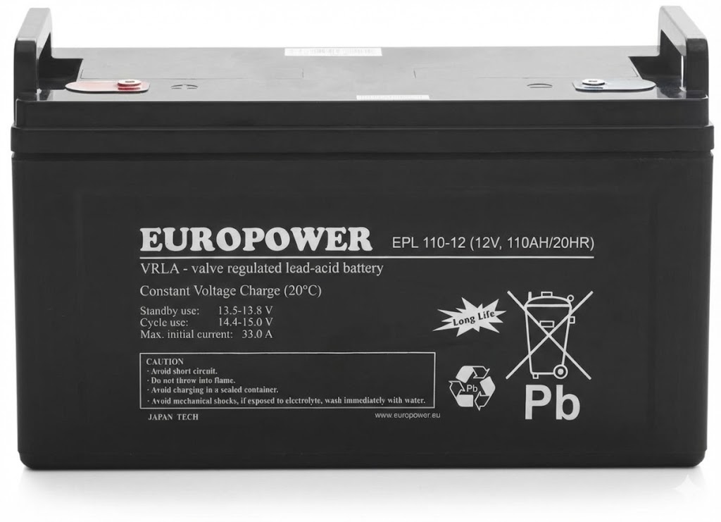 Akumulator 12V 110Ah Very Long Life bateria do automatyki przemysłu i Ups