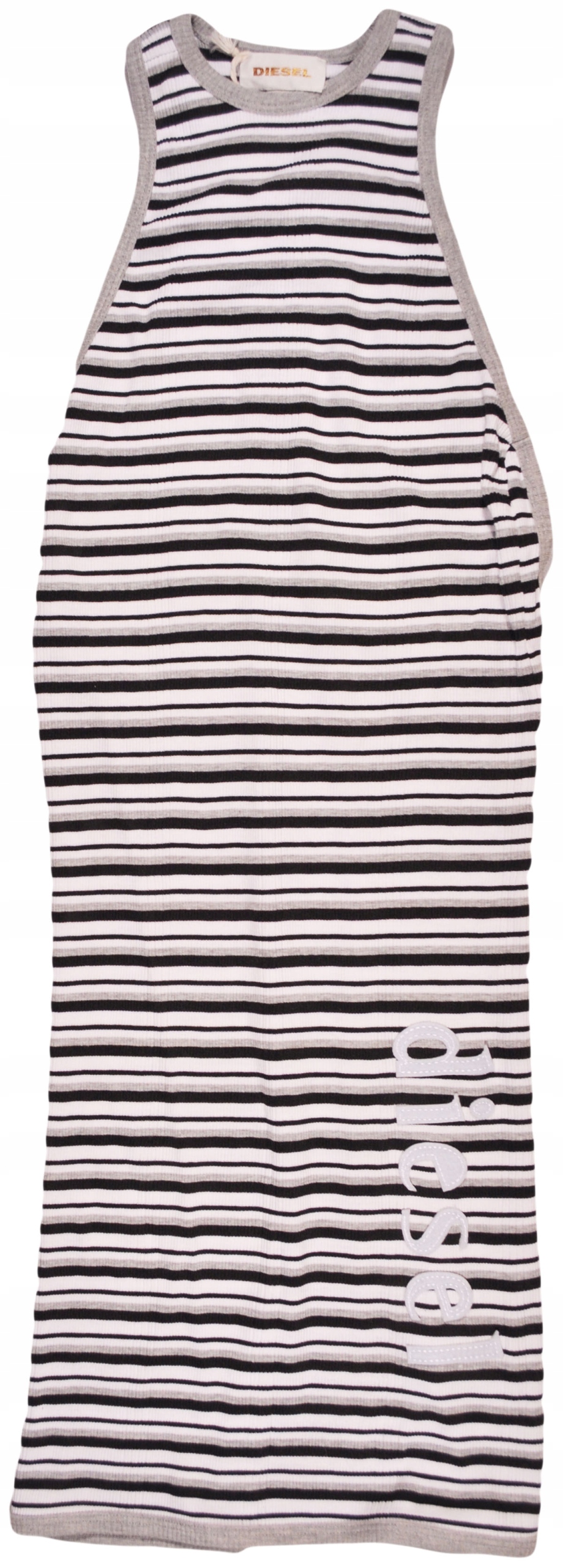 Diesel šaty Skinny black white Dress S