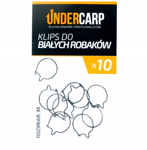 UnderCarp Klips do białych robaków rozmiar M