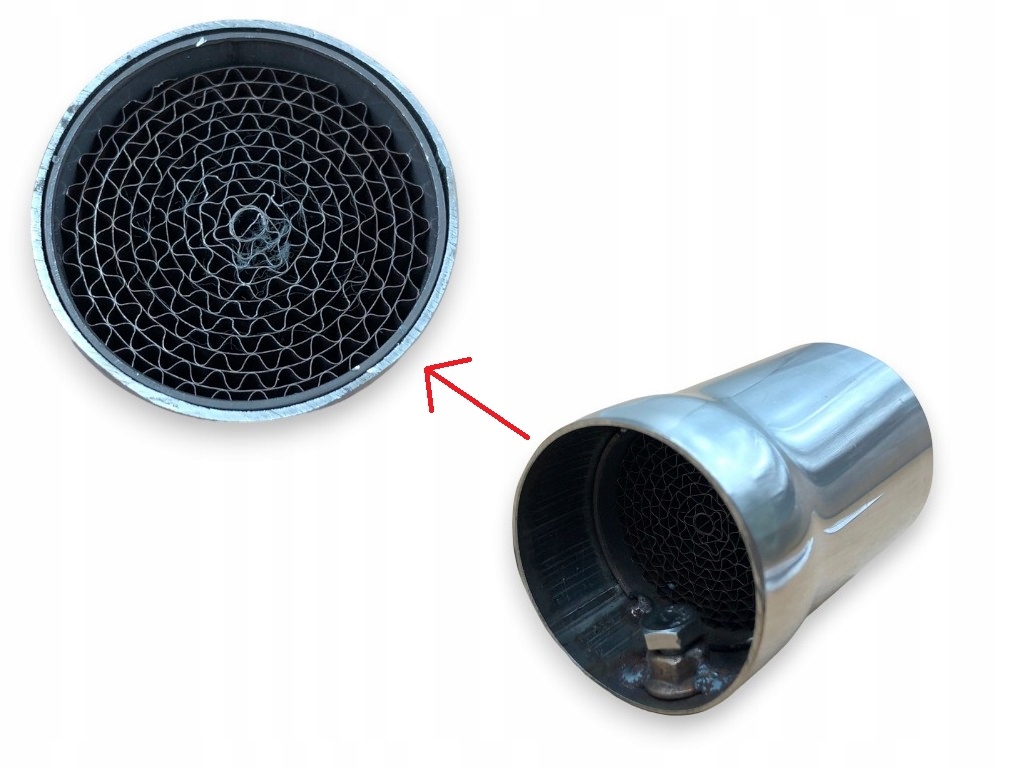 DB-KILLER KATALIZATOR Wygłuszenie Pod Wydech Tłumik Adapter Rozmiar 47,5mm