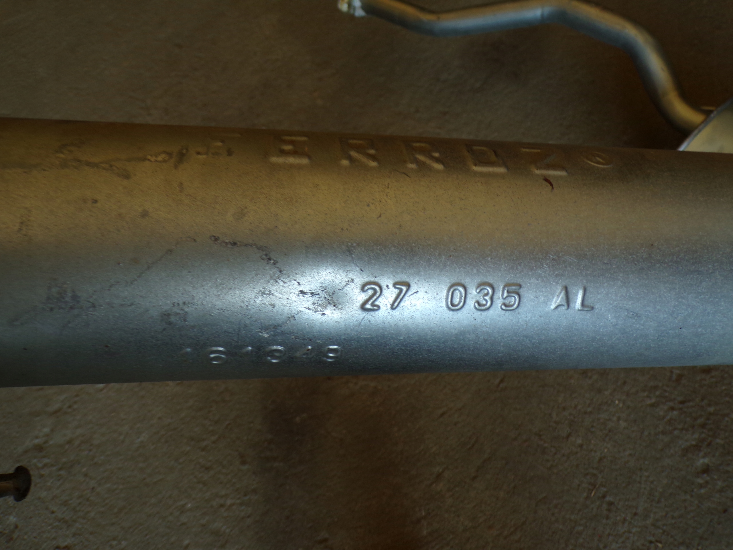muffler, exhaust complete ROVER 820 new (K2)