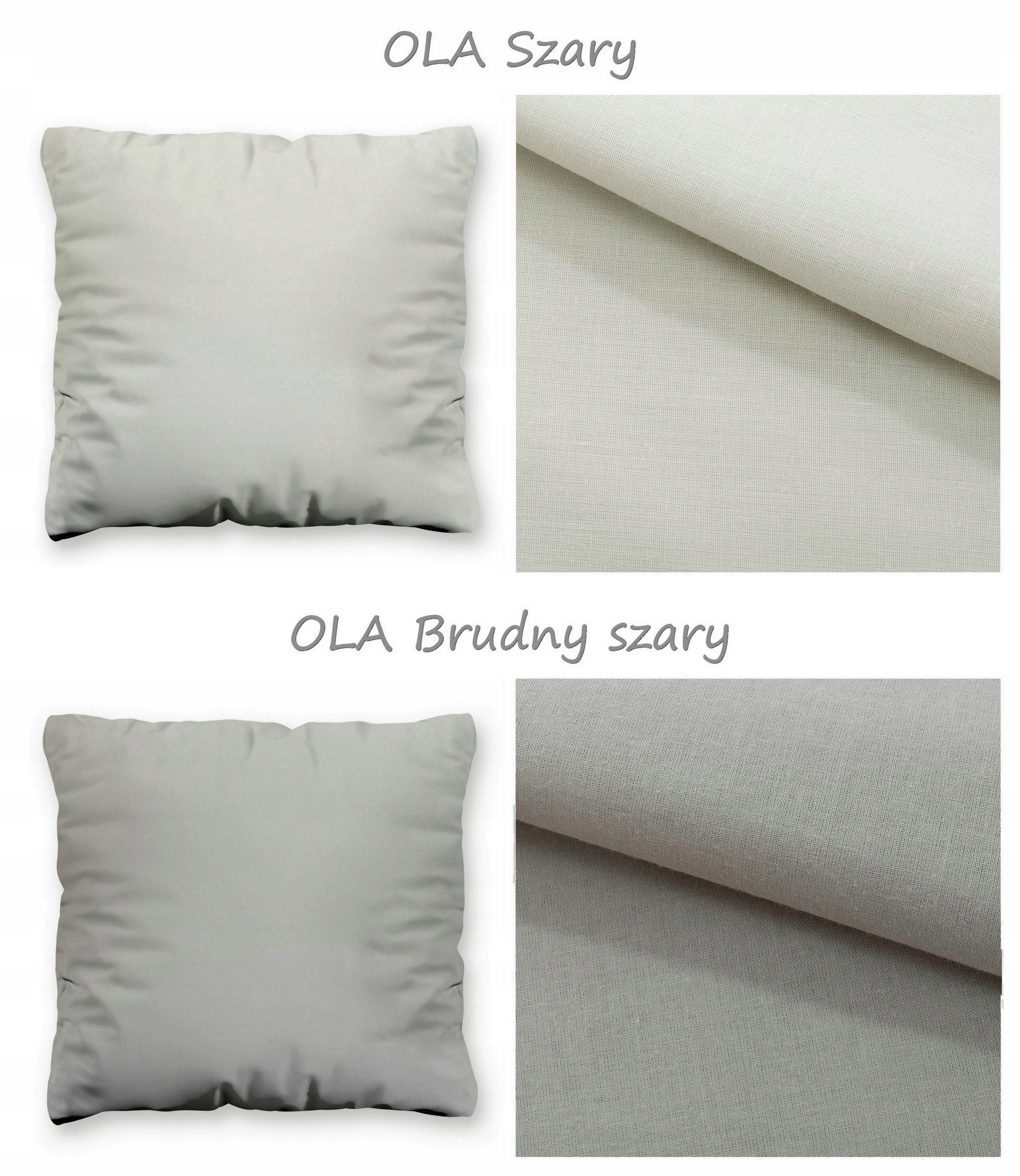 Poszewka na poduszkę 45x45 bawełniana do spania dekoracyjna na zamek suwak Marka Łóżkoholicy