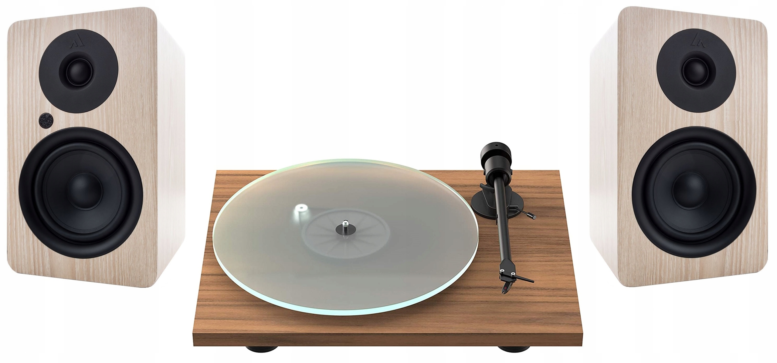 PRO-JECT T1 WALNUT + ARGON AUDIO ALTO A5 ASH