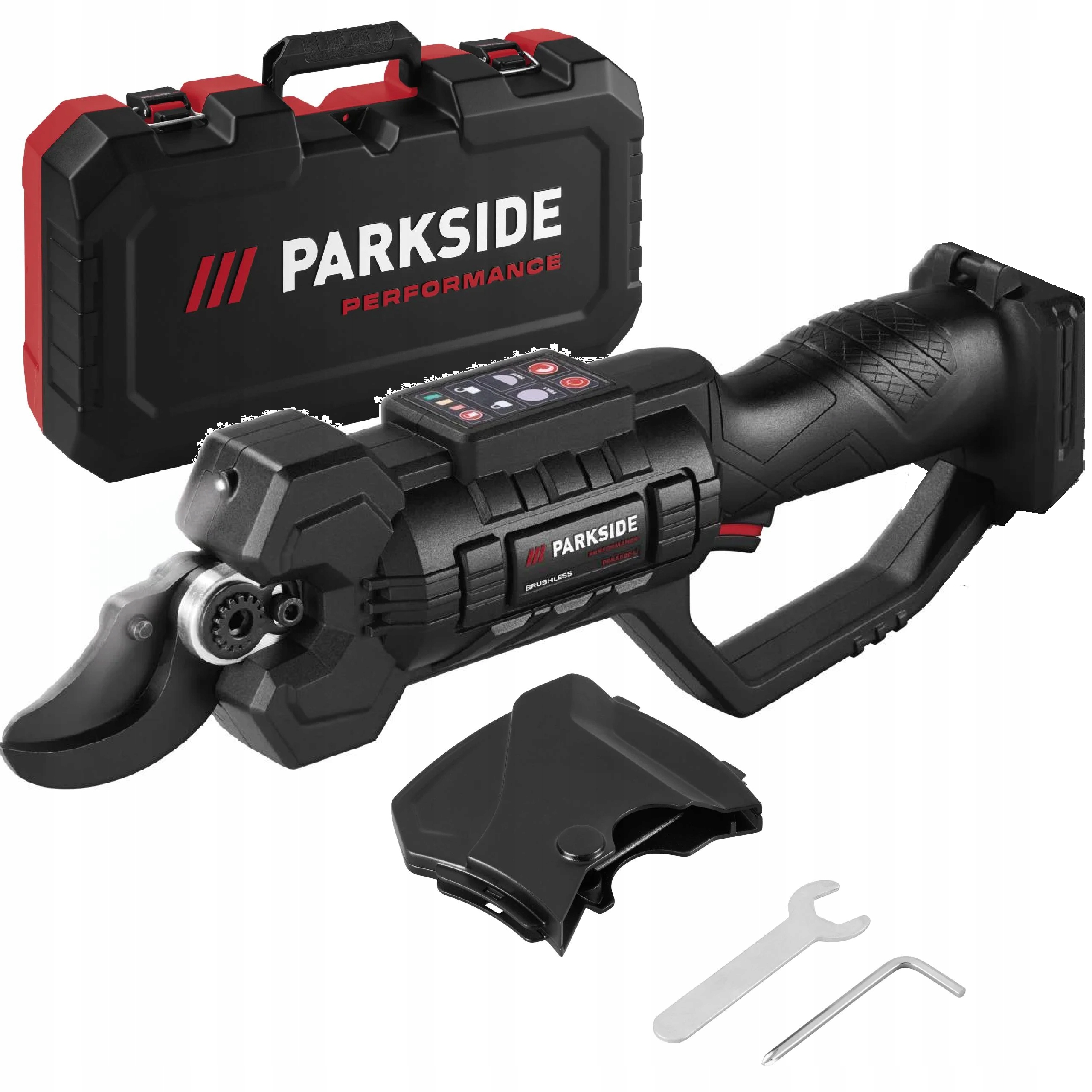 Akumulátorové nožnice Parkside Performance záhradné nožnice Ppaas 20V