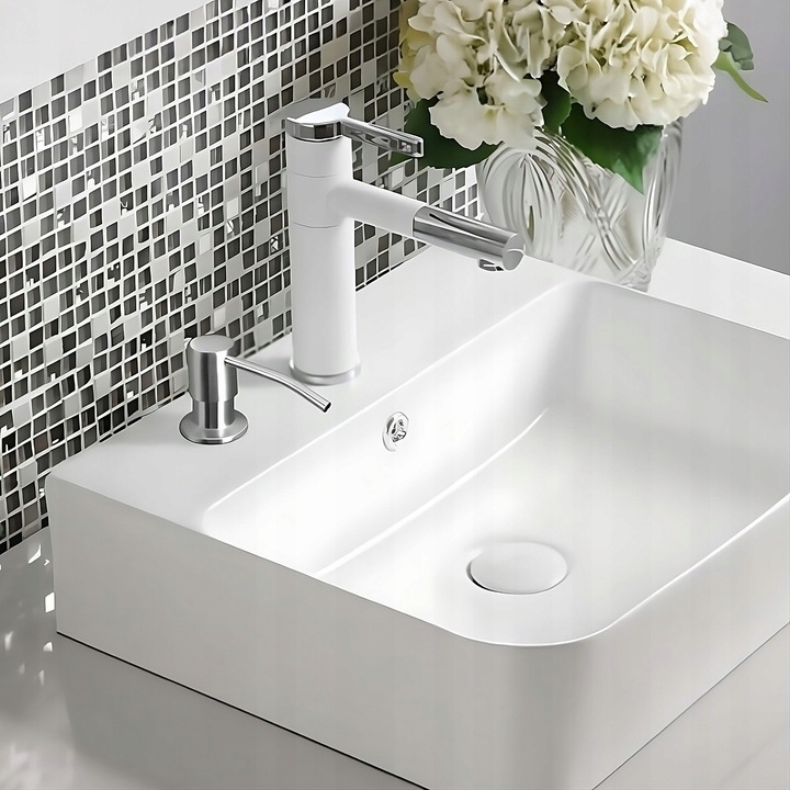 DOZOWNIK NA PŁYN DO NACZYŃ MYDŁO ŻEL CHROM 250 ml Marka ADGO