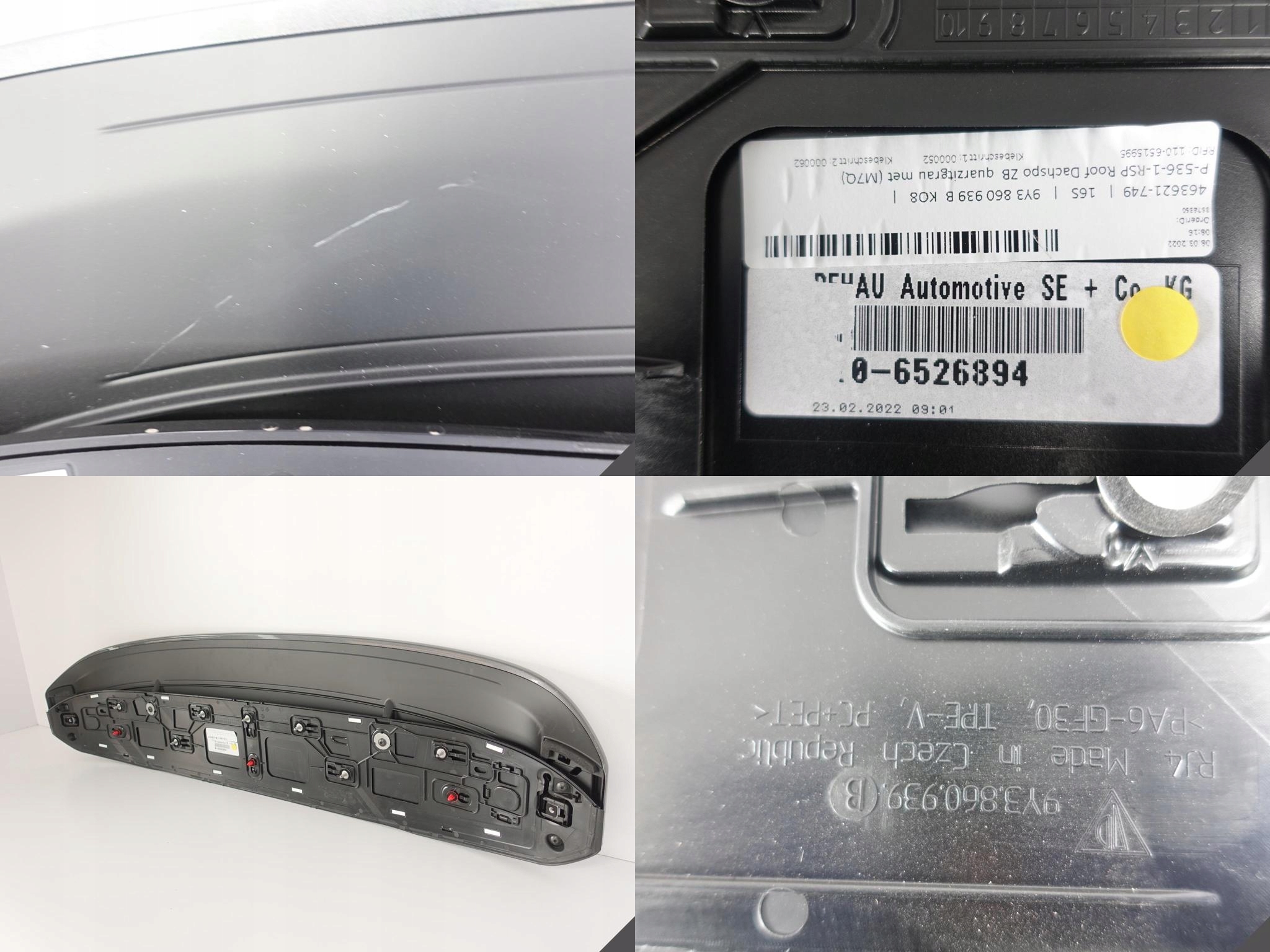 PORSCHE CAYENNE 9Y3 COUPE GTS TURBO SPOILER LOTKA