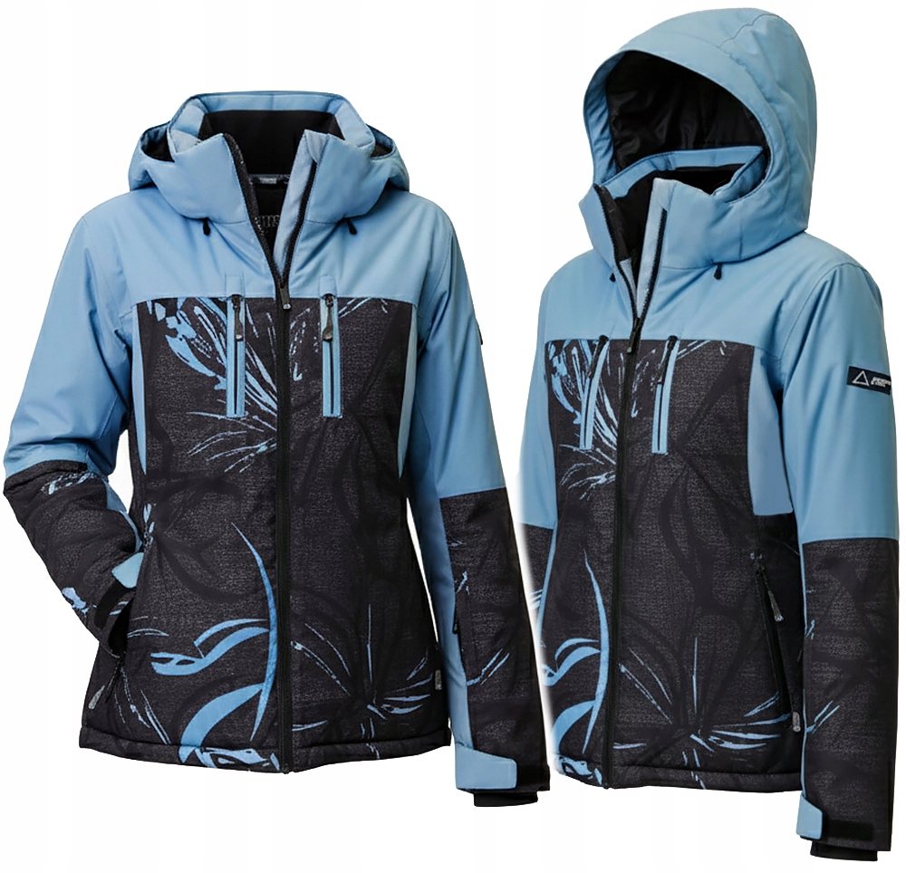 Dámská Zimní Lyžařská Bunda Na Sjezdovku, Teplá, 2 Barvy, Bundy, Velikost L