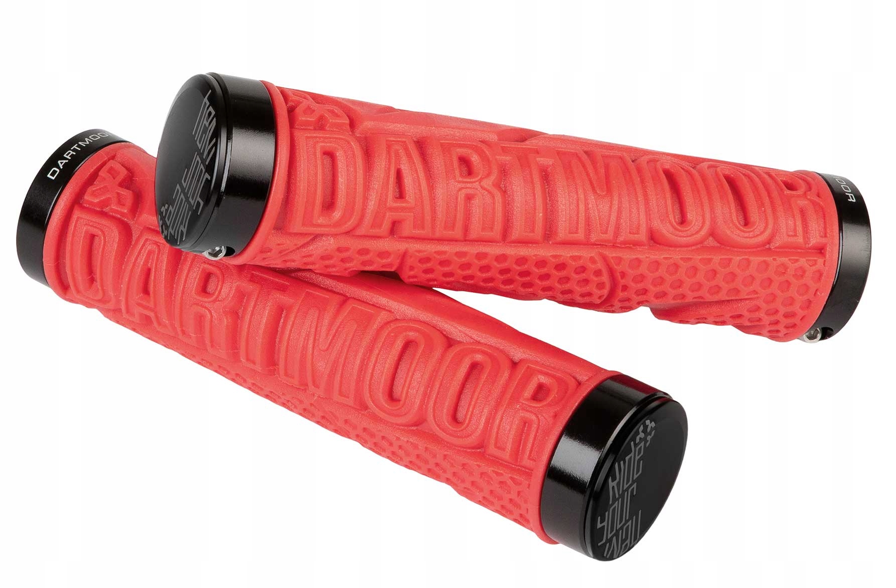 Chwyty Kierownicy Dartmoor Roots 130mm czerwone
