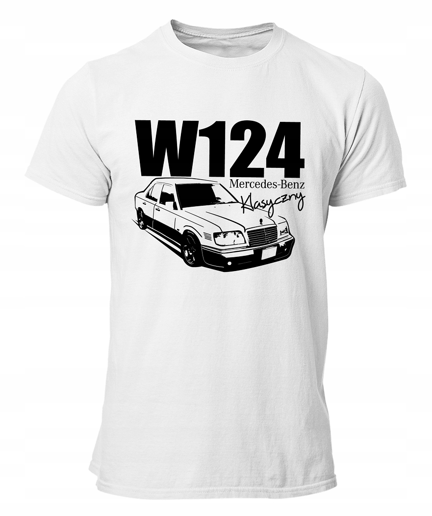 

Koszulka T-shirt W124 Mercedes klasyczny
