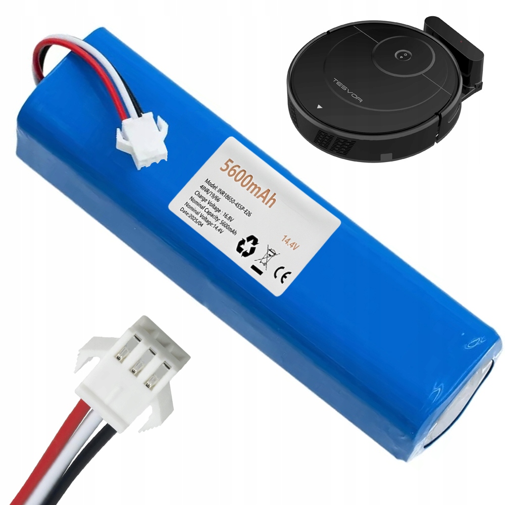 Akumulátor Náhradní Baterie Pro Vysavače Lydsto R1/Viomi S9 14.4V 5000mah