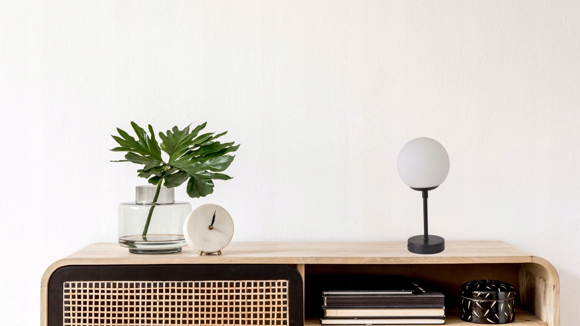 Dorado lampka biurkowa mała czarna E14 Długość/wysokość 25 cm