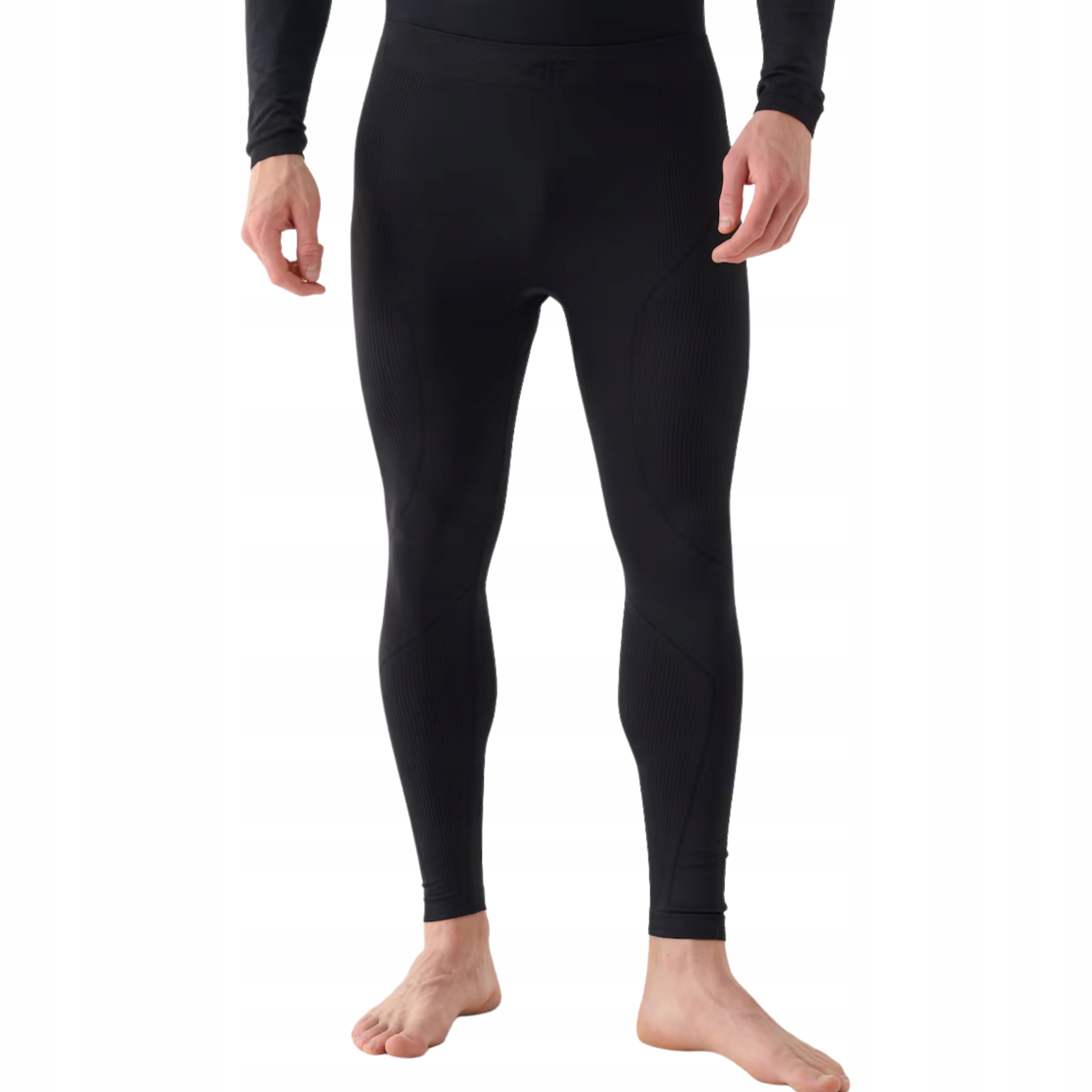 Męskie Legginsy Bezszwowe Termoaktywne 4F Pierwsza Warstwa Dół L/XL