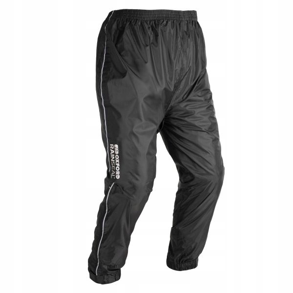 Oxford Spodnie Przeciwdeszczowe Rainseal Kolor Czarny Rozmiar 2XL (XXL) ()