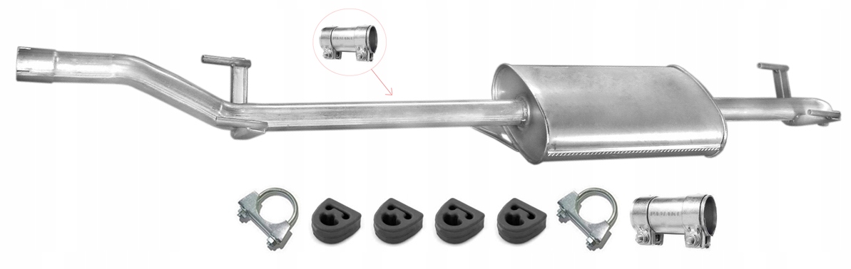 Mercedes Sprinter 2.2 2.7 CDi (2000-2006) Tlumič
