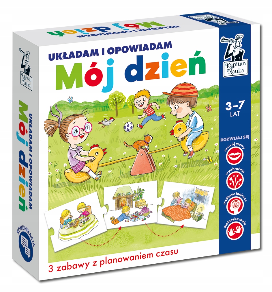 

Mój dzień. Układam i opowiadam. Kapitan Nauka