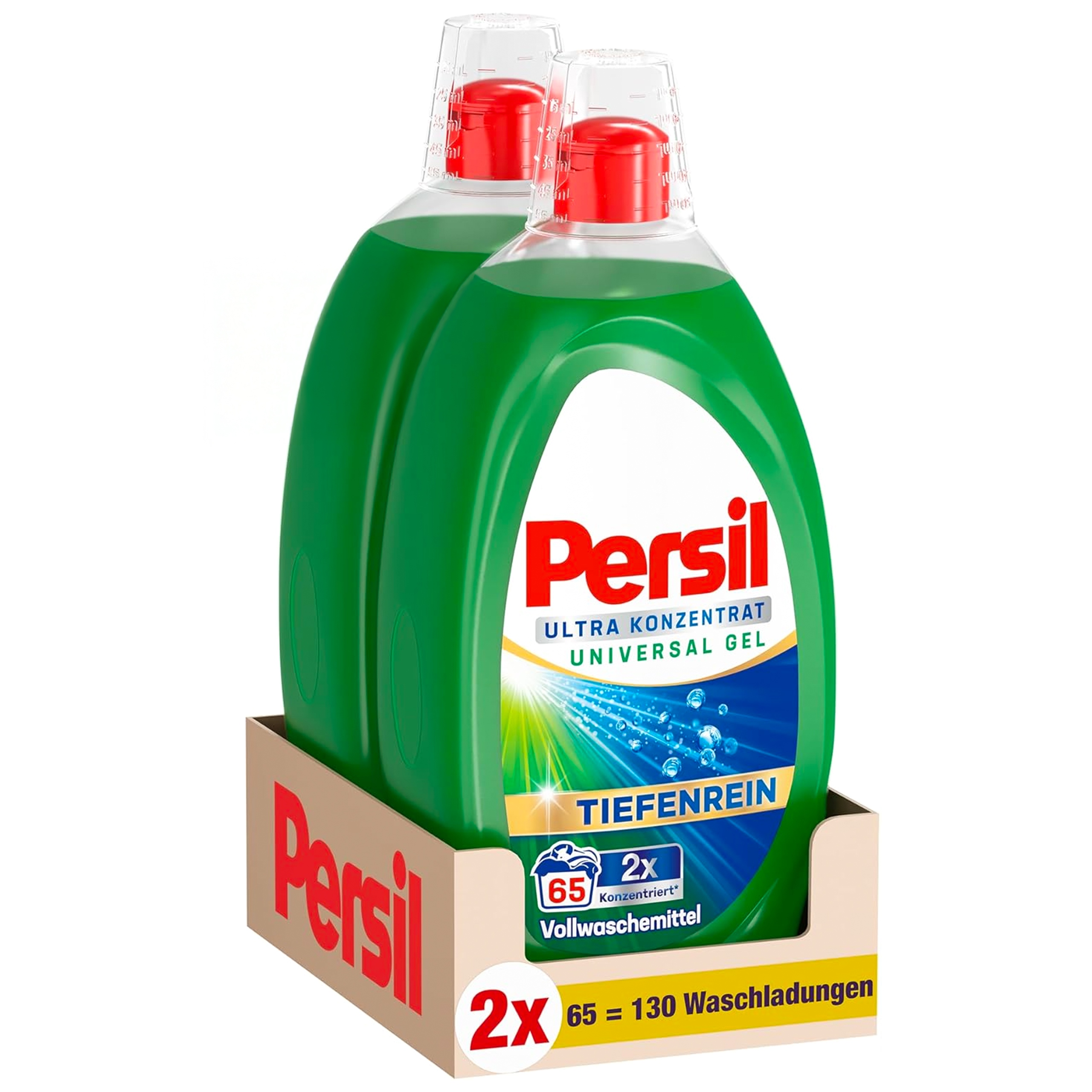Levně Gel na praní Persil Deep Clean Ultra Koncentrát Universal Gel 2 x 1,3 L