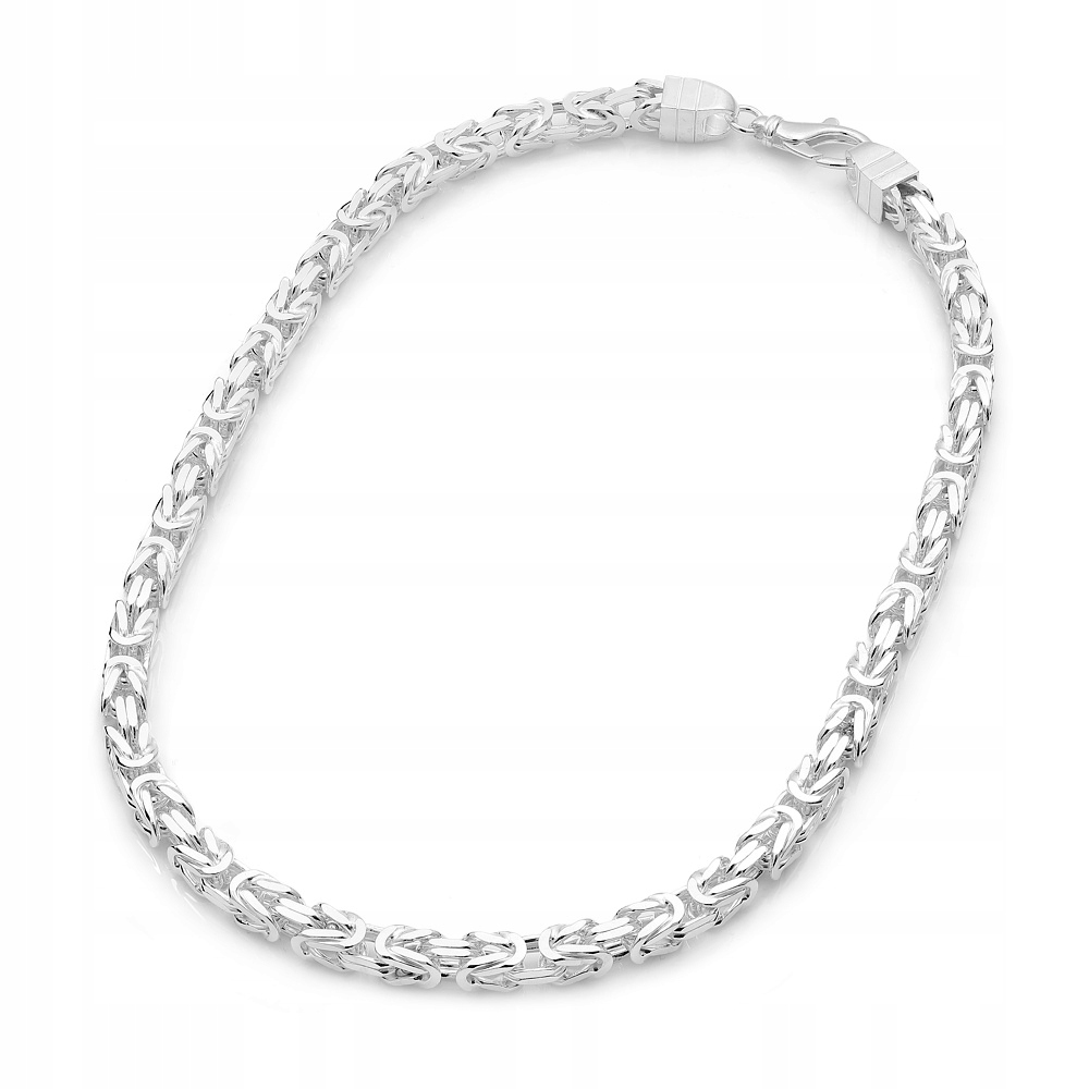 Stříbrný Řetízek Královská Vazba 8 mm 65 cm 925