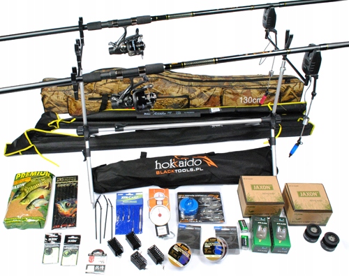 Pro Zestaw Karpiowy Jaxon 2x wędka Stanowisko Z12