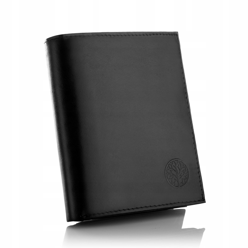 

Skórzany portfel męski Betlewski z ochroną kart