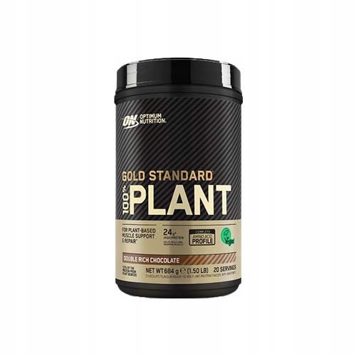 Rostlinné bílkoviny Optimum Nutrition Plant Protein 684 g Čokoláda Vegan