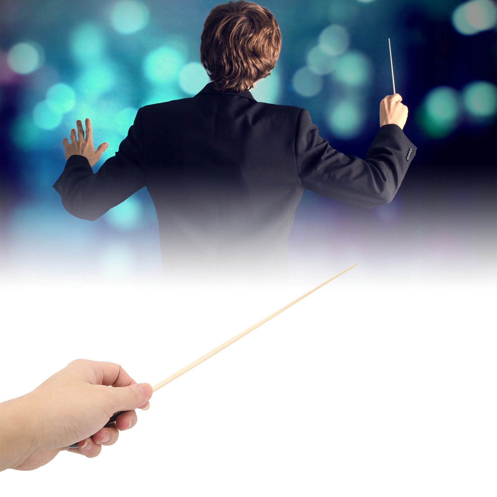 WYSOKIEJ JAKOŚCI KLON CZARNY BATUTA ORKIESTRY Marka bez marki