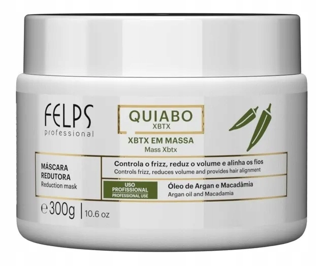 Felps Quiabo XBTX 300 g maska prostująca do włosów
