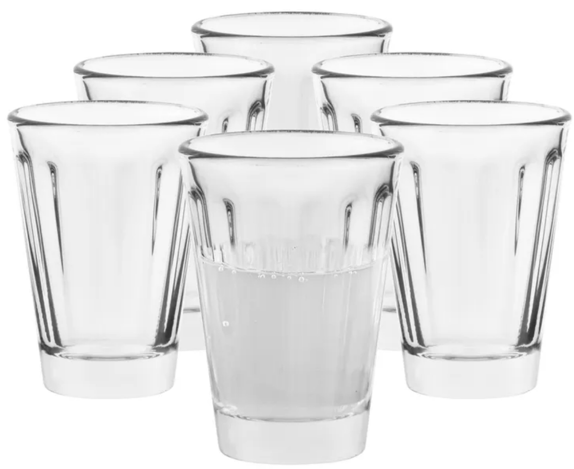 

Kieliszki do wódki shotów nalewki 50ml 6 sztuk