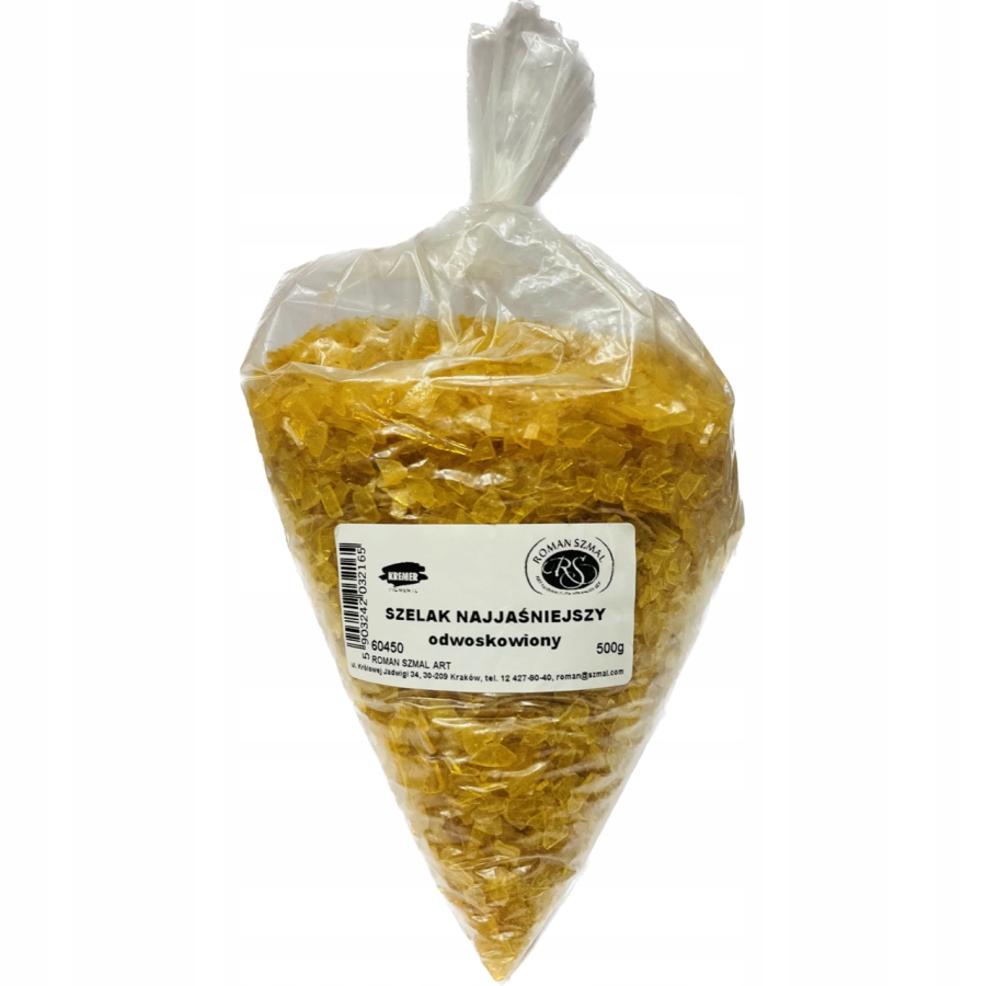 Šelak nejsvětlejší odvoskovaný 500g