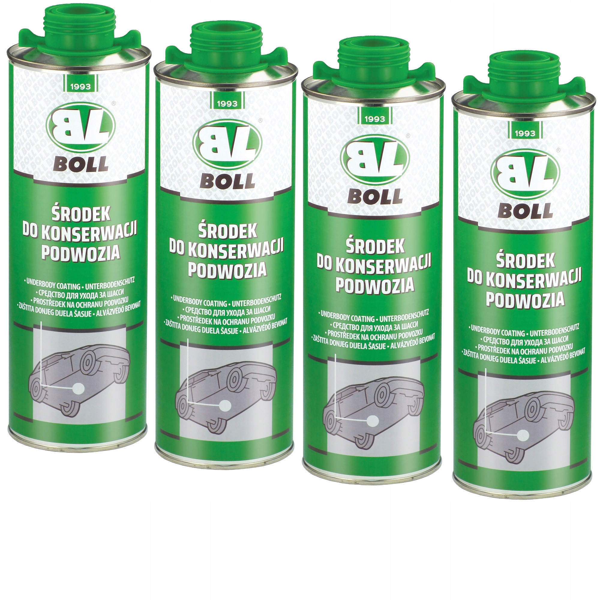 BOLL ZESTAW DO KONSERWACJI PODWOZIA 4x1L
