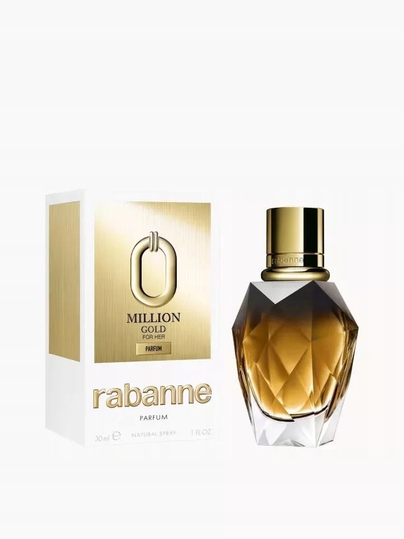 Paco Rabanne Million Gold For Her Parfum, Perfumy Damskie 30ML, Folia!