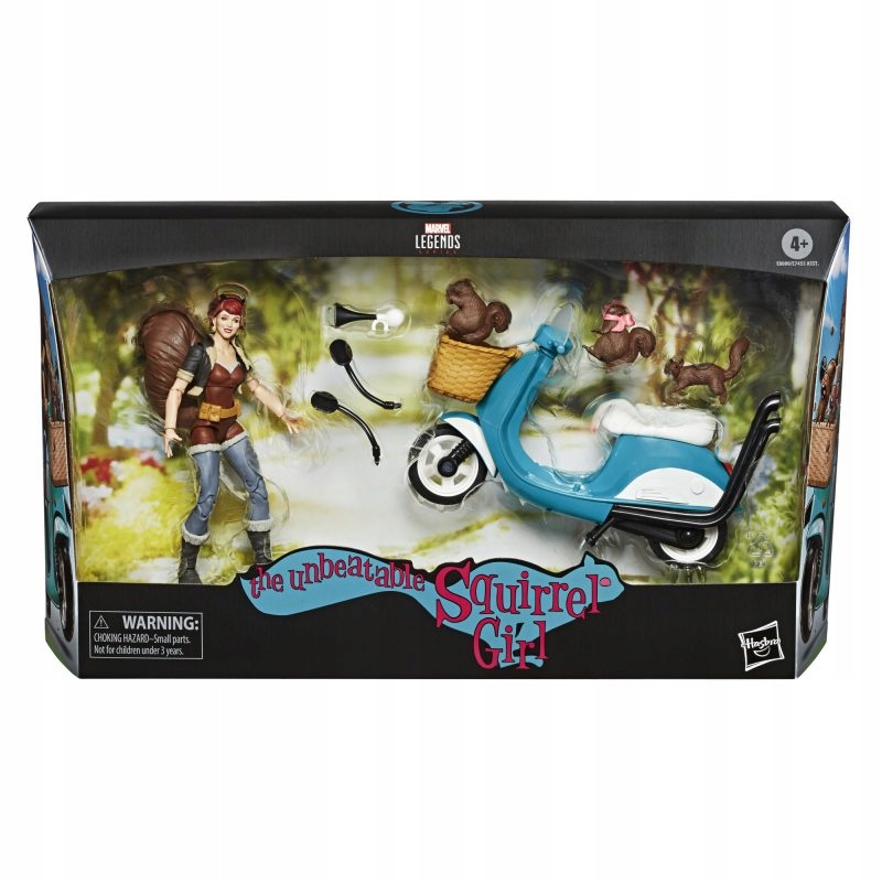 

Marvel Legends Figurka Squirrel Girl Skuter E8600