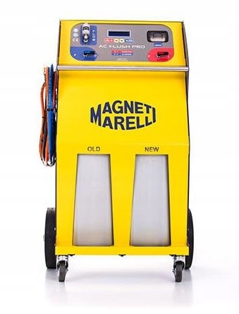 MAGNETI MARELLI E0E909 AC FLUSH PRO-urządzenie do płukania układów klimatyz Czynnik chłodniczy obsługa obu czynników