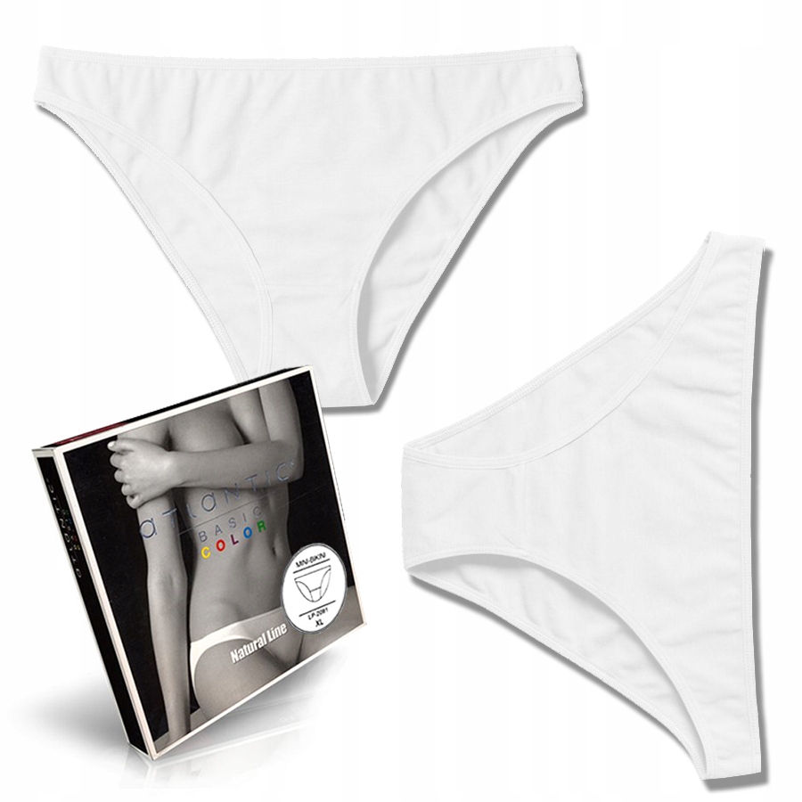 

Atlantic figi damskie Blp 582 Bia mini back S