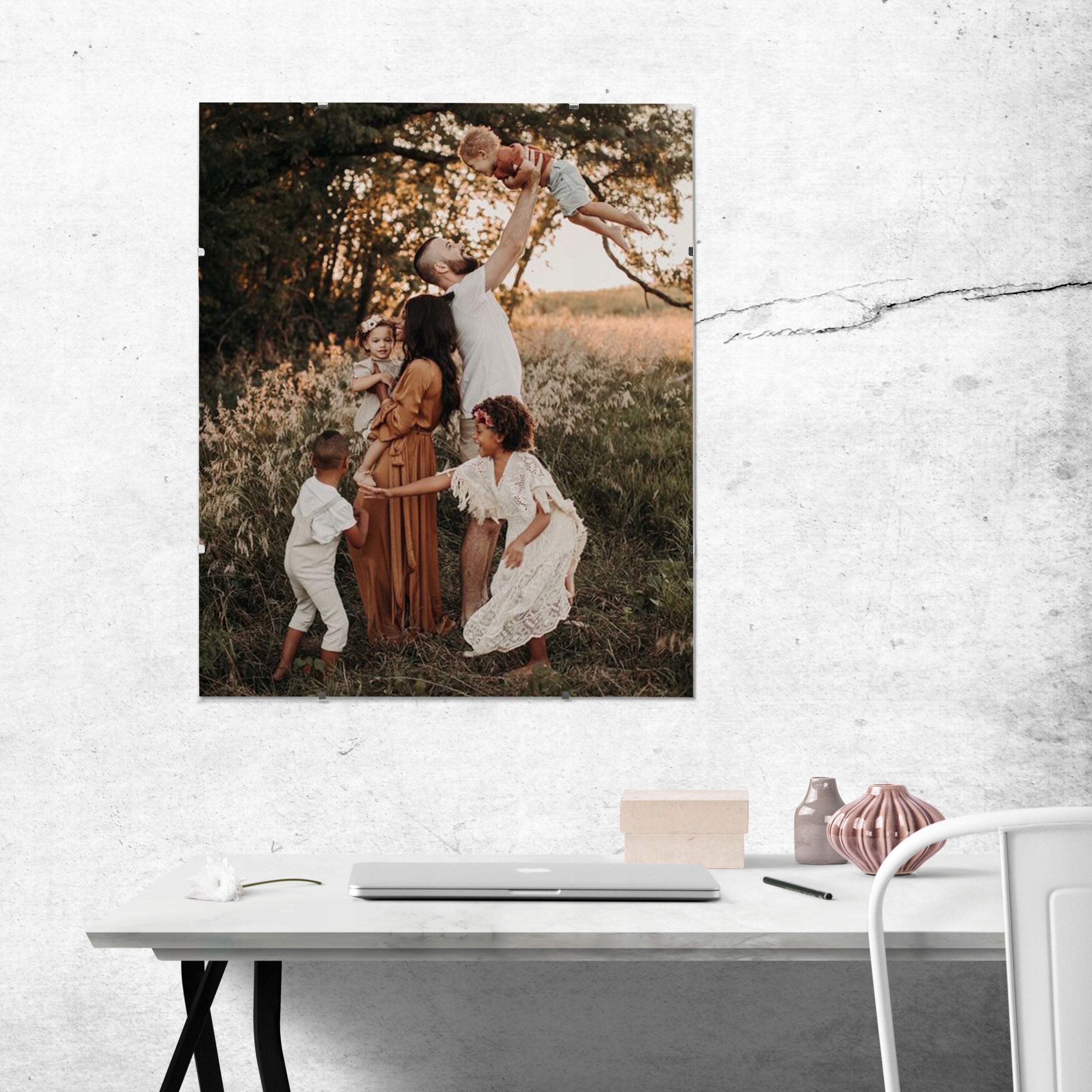 Antyrama 40x50 + wydruk Papier Jedwab Premium+Foto