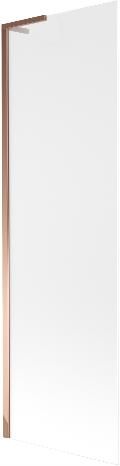 Mexen Next L vanová zástěna 1-křídlová 60 x 150 cm, matná, růžové zlato 8