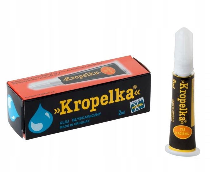 

Klej Błyskawiczny Szybkoschnący Kropelka 2ml