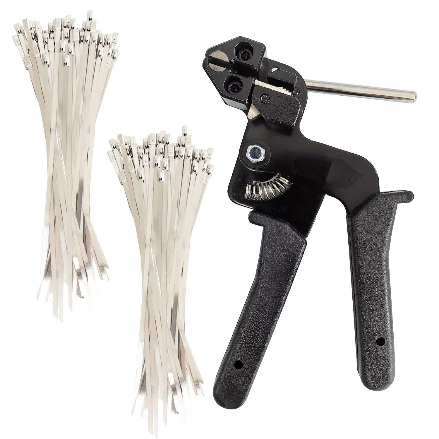 Sada Upínačů Na Ocelové Pásky Řezačka 12MM 200 Ks Pásků