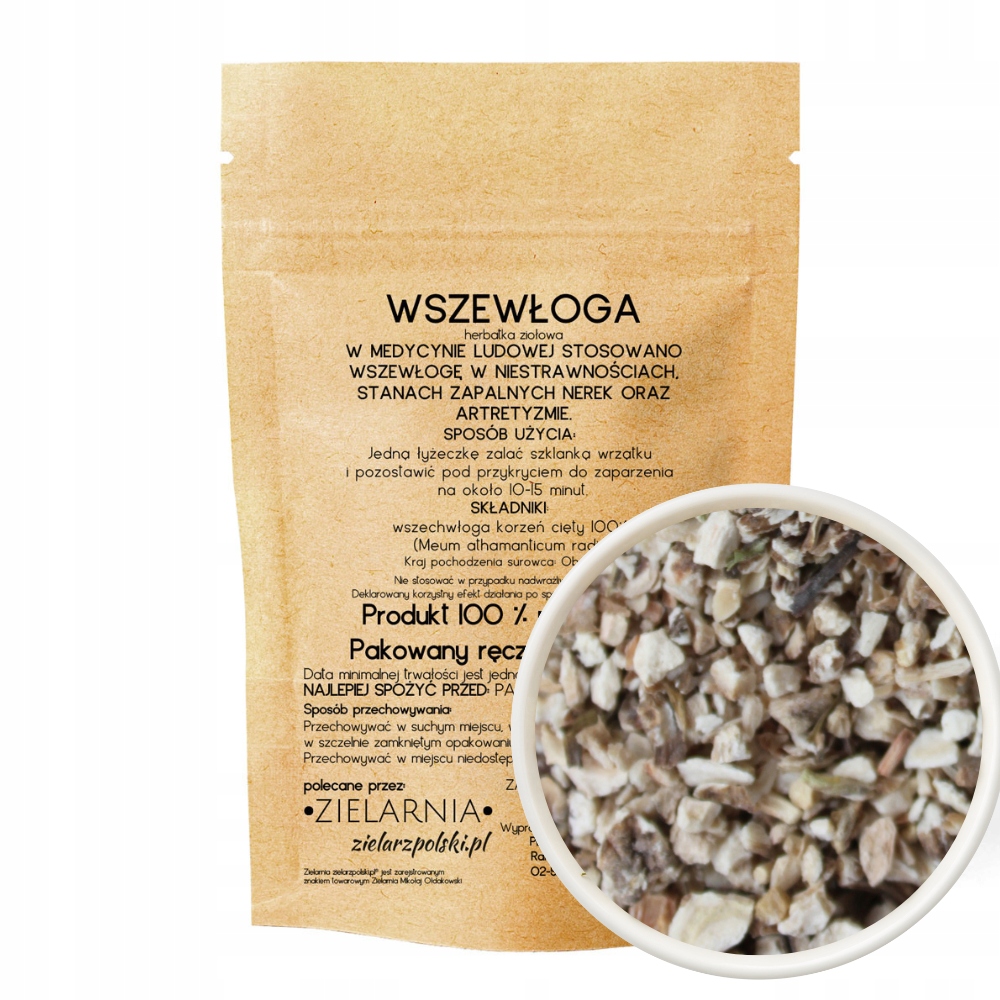 Levně Horská podšívka řezaný kořen 50g Zielarzpolski