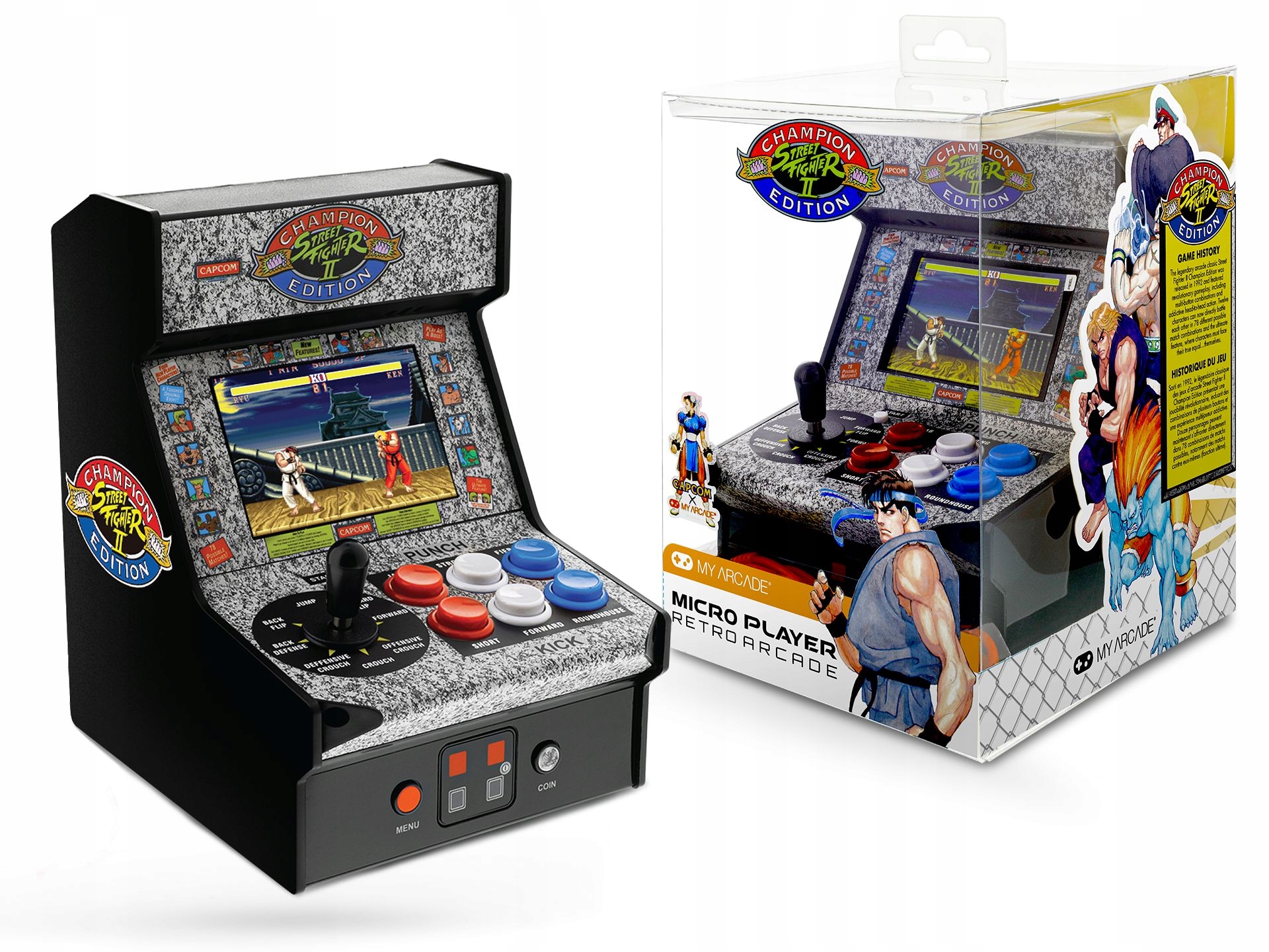 Retro Streetfighter II Miniautomat Gra DGUNL-3283