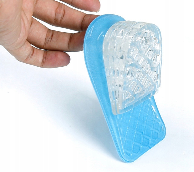 

Podpiętki Żelowe Podwyższające Do Butów Wzrost 4CM