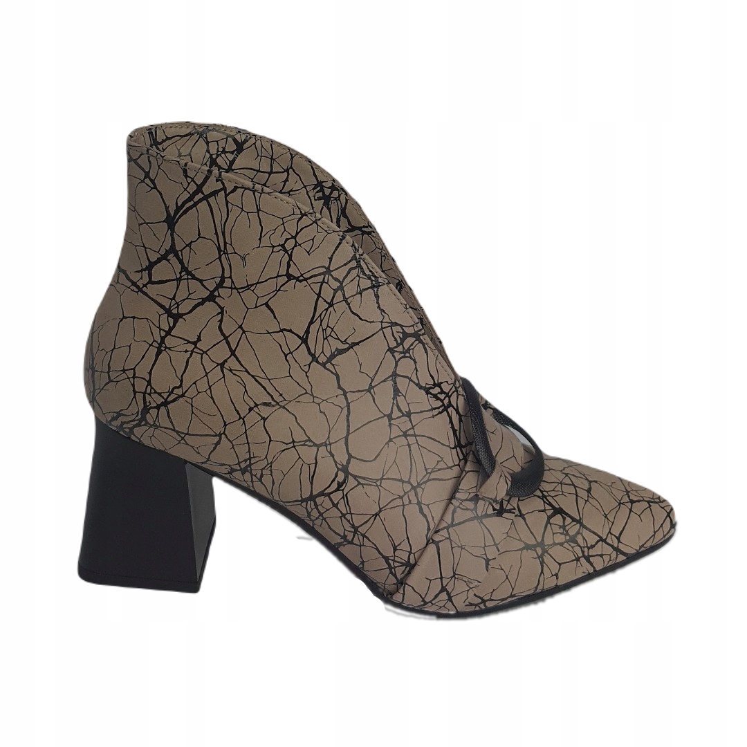 Dámské kotníkové boty Higo 2413 Béžová 38, Béžová