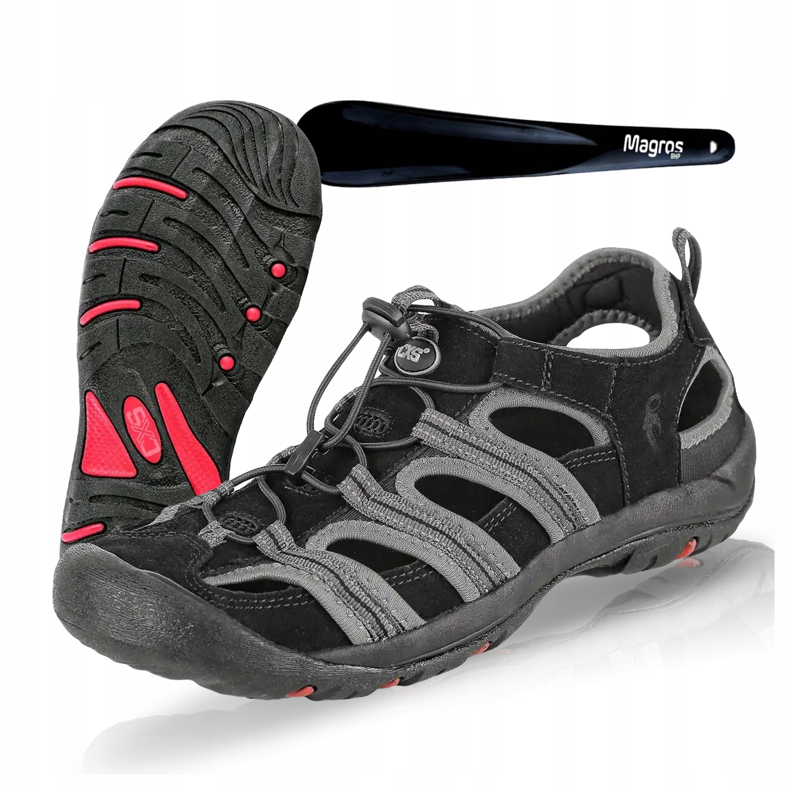 Sandały Robocze Trekkingowe Buty Męskie Letnie Bez Podnoska Cxs Sahara 41